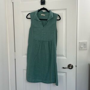 Linen dress made in Italy